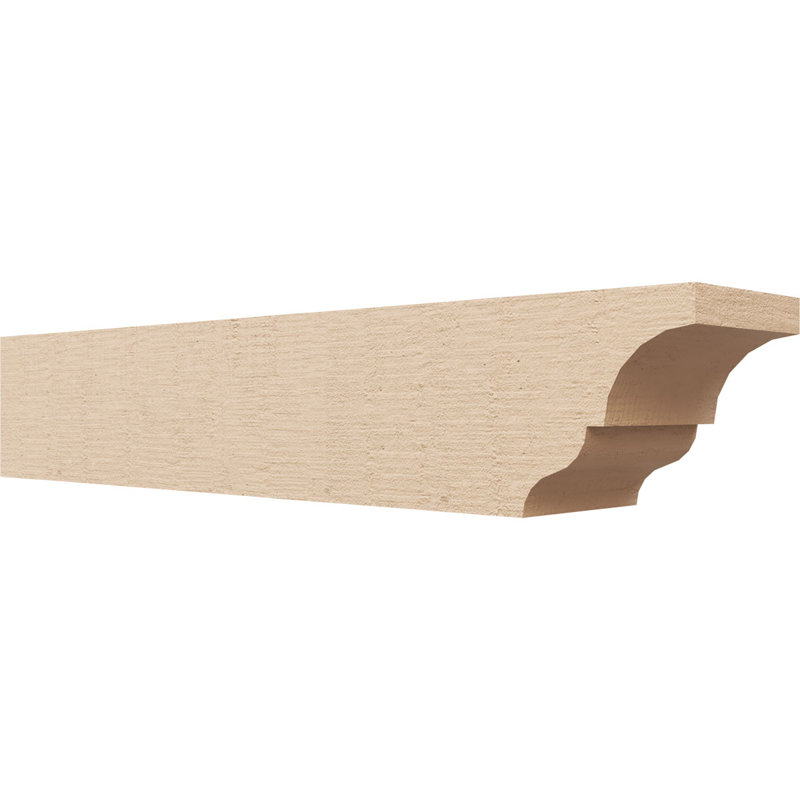 Queue Asheboro Woodgrain TimberThane, H 6 po x l 32 po x P 6 po