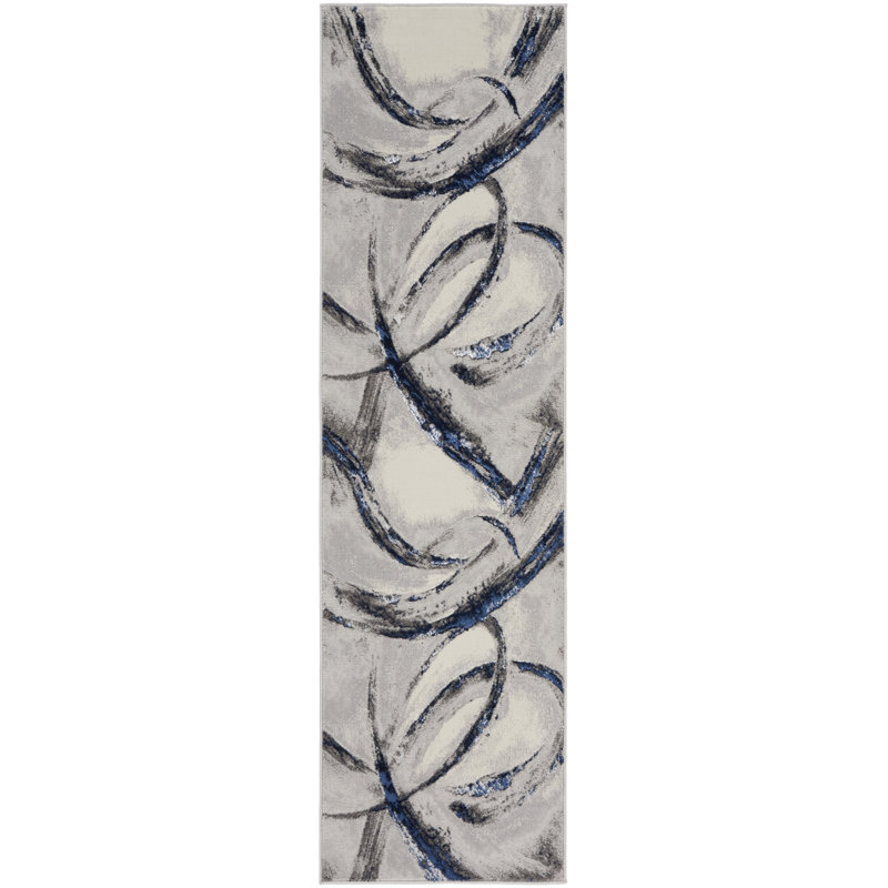 Cianne Abstract Indoor Rug, Runner 2'2" x 7'6"