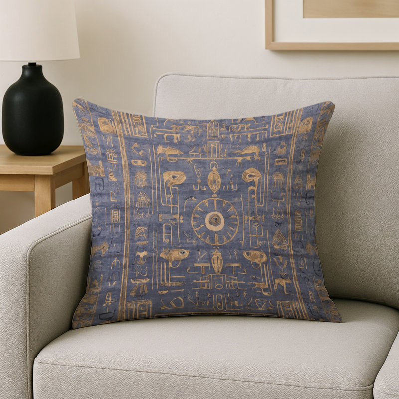 Coussin décoratif intérieur et extérieur Modern, Gris abstrait 93, Carré 20 po