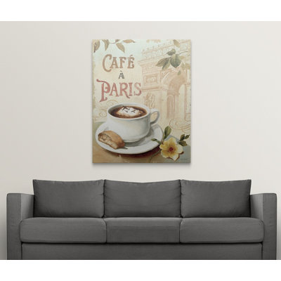 Café In Europe " Cafe In Europe I " by Lisa Audit