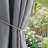 52" W Blackout Polyester Single Curtain Panel-1613254589-1613254590