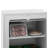 HOMCOM 3.0 Cu.Ft Compact Upright Mini Freezer with Reversible Single Door & Adjustable Thermostat, Small Freezer for Home, Dorm, Apartment & Home Office, White