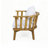 Outdoor Acacia Wood Patio Club Chair-892468974