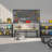 6-Leg Heavy Duty Workbench with Solid Wood Top-428073937