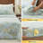 Kingrest 4PC Luxury Deep Pocket California Sheet Set Fit 16", 100% Cotton Breathable Super Soft Cal King Sheet Set, Luxury Hotel Style Home Decor Cal King Bed Sheet Set, Gift for Women, Men-121977188-117247949
