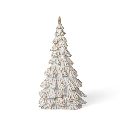 Snowy Tabletop Pine Tree