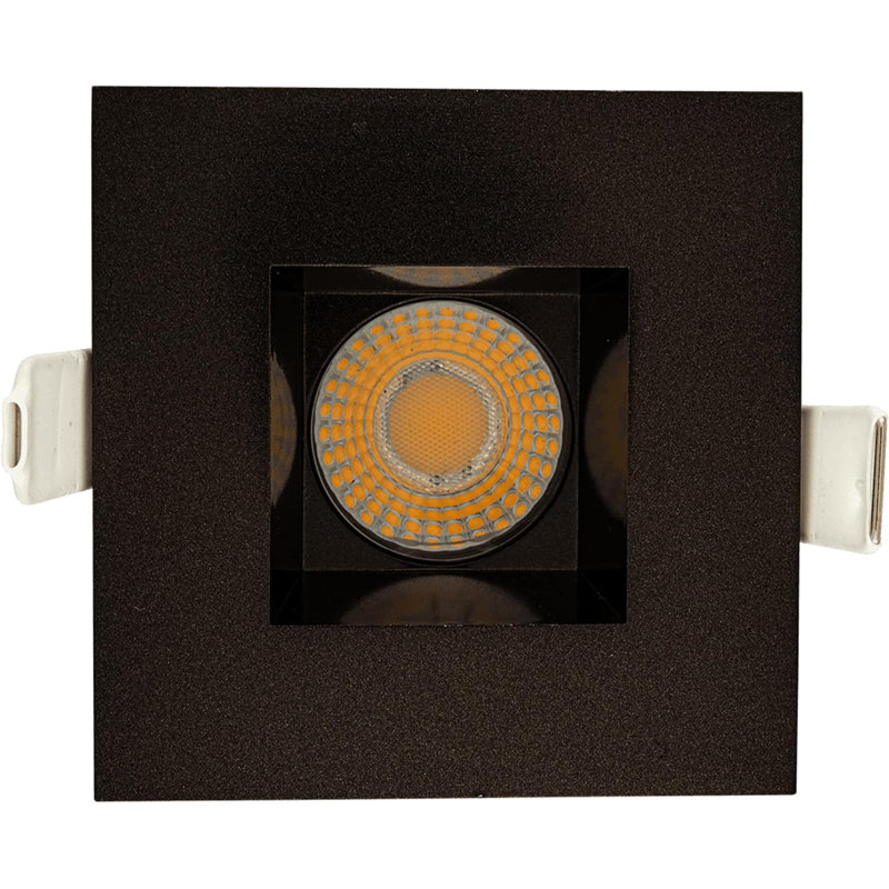 2'' 14 Watt Dimmable Air-Tight IC Rated Recessed Lighting Kit, Bronze