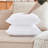 18 X 18 Pillow Inserts Set Of 2 White Throw Pillow Inserts With Soft Polyester Cover - Rectangle Square Interior Sofa Pillow Inserts Decorative Pillow Insert White Couch Pillow