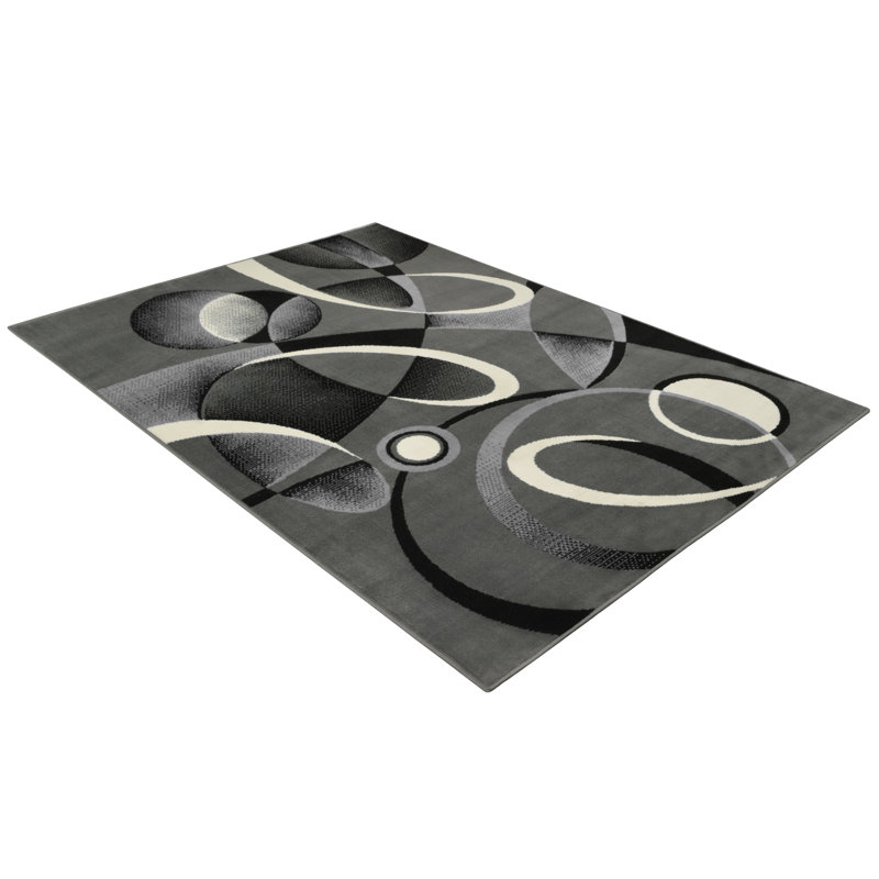 Blazej Geometric Indoor Rug, Rectangle 5'2" x 7'
