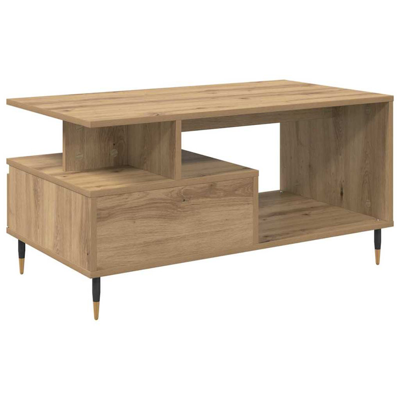 Coffee Table with Storage, Artisan Oak