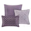 Édredon mauve mauve, motif de literie lavable à la machine,