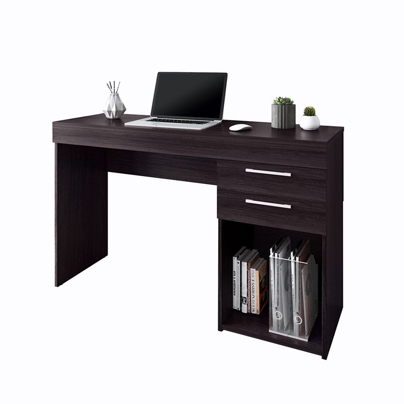 Poste de travail avec rangement Techni Mobile, Espresso