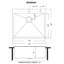 Ruvati 25 inch Stainless Steel Drop-in Topmount Kitchen Sink Single Bowl-979780908