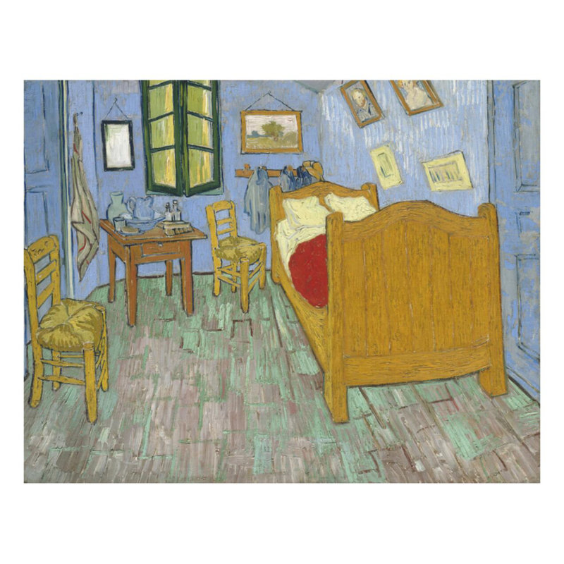 The bedroom by Vincent van Gogh - Giclee Print, 22" H x 28" W