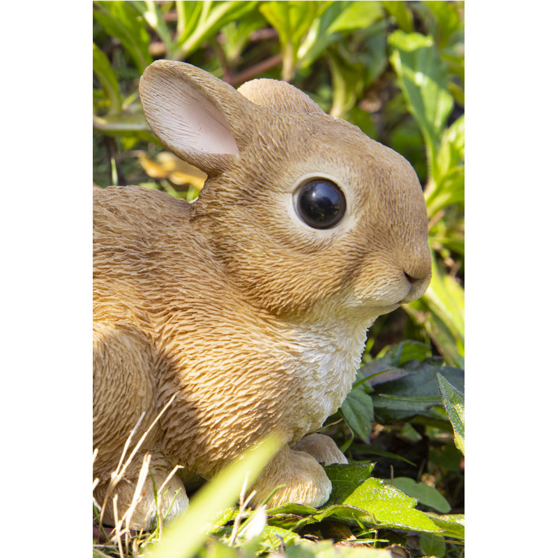 Statue de lapin assis