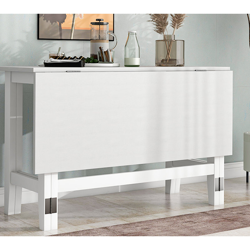 Table de salle à manger extensible Farmhouse, White