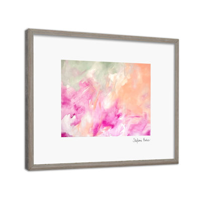 «Abstract Spring Garden II» par Stefanie Bales - reproduction de cadre photo