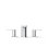 Parallel Two-Handle Deck-Mount Bath Faucet