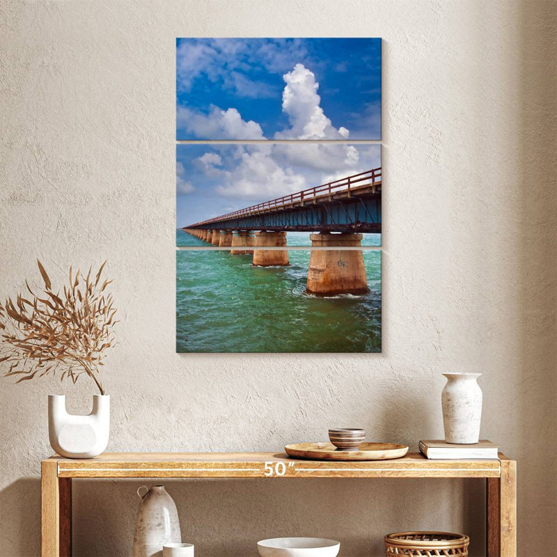 Lilie Old Seven Mile Bridge, H 38 po x l 24 po