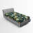 Microfiber Floral Fitted Sheet-105846520-42107615