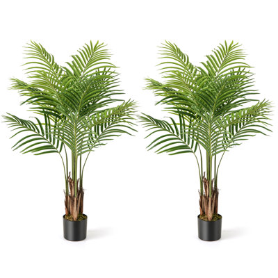 Grand arbre artificiel en pot 4,2 pi 4,2 pi