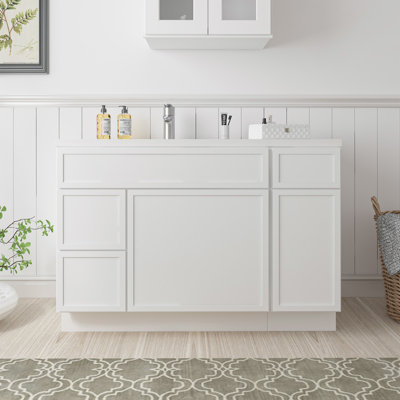 Base de meuble-lavabo simple 48 po seulement