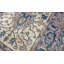 Hand-Knotted High-Quality Beige and Blue Area Rug