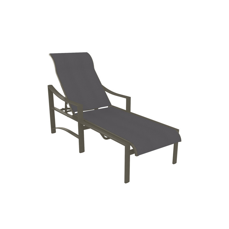 Chaise longue inclinable Kenzo, Rincon, Moka