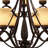 Rosalinda 9-Light Dimmable Tiered Chandelier 