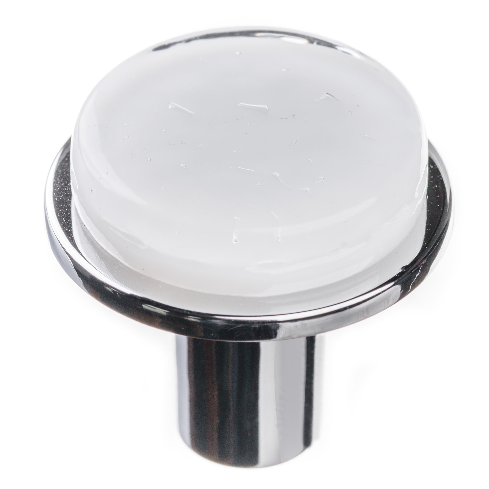 Mushroom Cabinet Knob, Polished Chrome