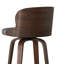 Tabouret de comptoir pivotant 26 po Bresha-94298559