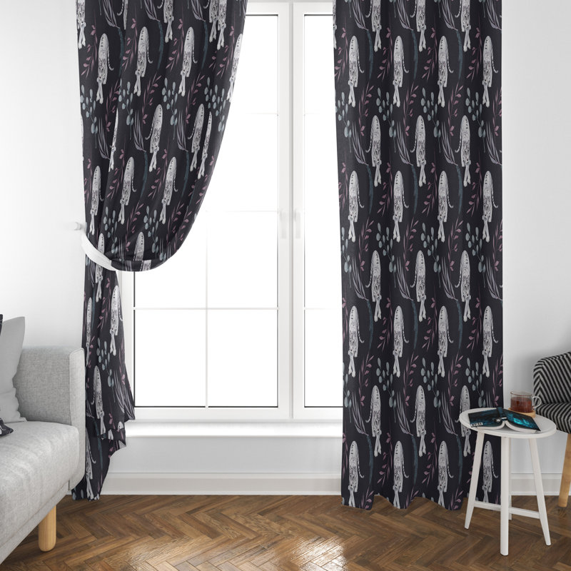 Cyruss Room Darkening Curtain Pair, 20" W x 61" L