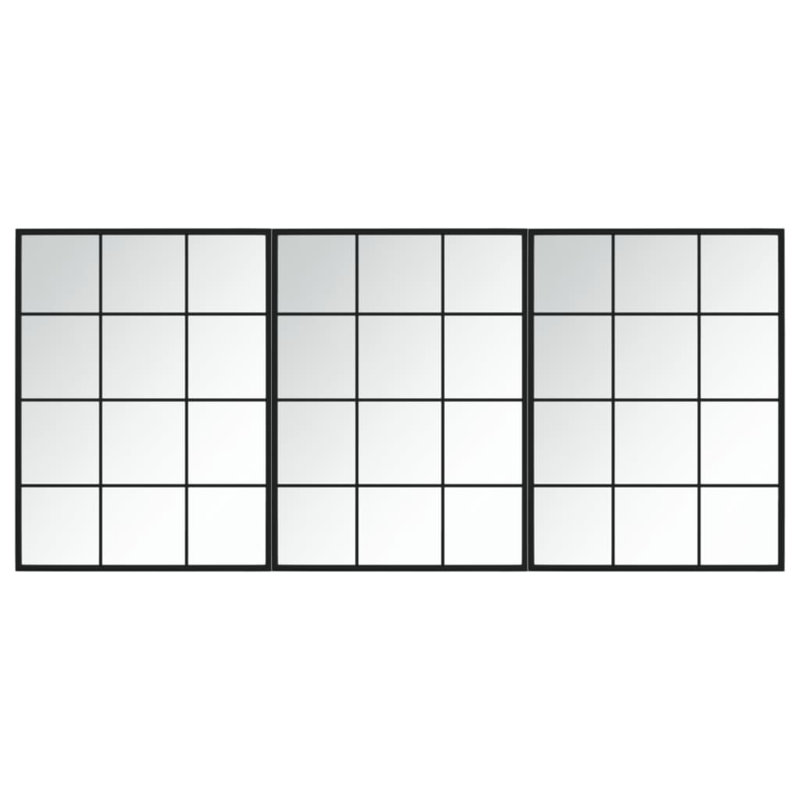 Acia Metal Wall Mirror, 60cm H x 80cm W
