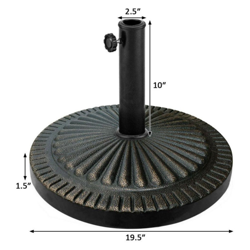 Base de parasol autoportante Sule