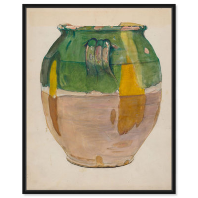 Humble Vessel Canvas Print Vintage Art by Art Remedy