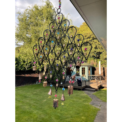 Briggett Metal Teardrop Wind Chime