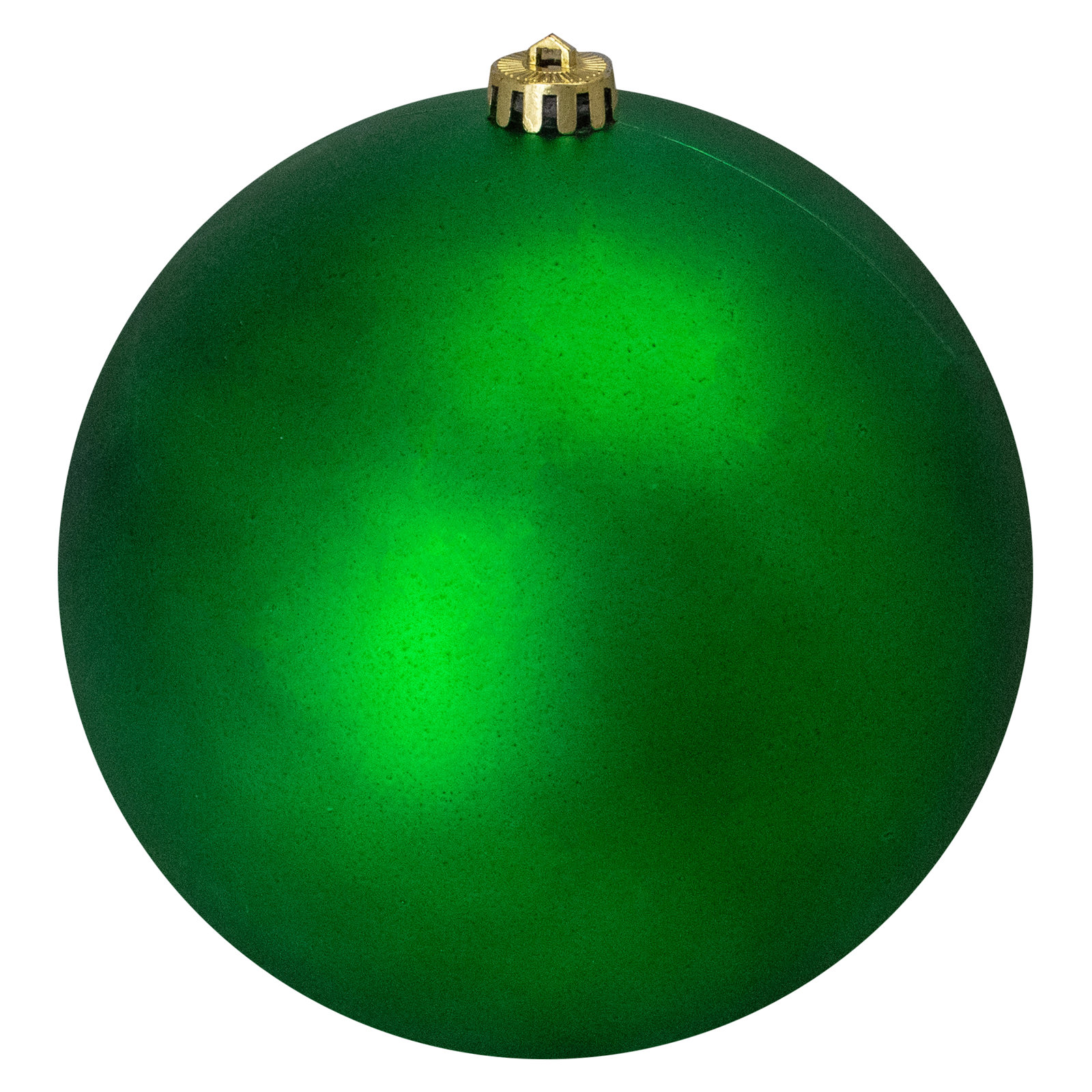 Shatterproof Bauble, 8" H x 8" W x 8" D, Dark Green
