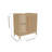 Natural Bamboo Large Capacity Basin Cabinet
