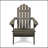 Foldable Adirondack Chair With Weather-Resistant Acacia Wood And Classic Slat Design For Outdoor Comfort-1832699117