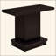 Console à piédestal en bois d'ingénierie