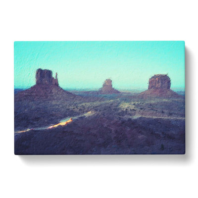 Oljato-Monument Valley - Wrapped Canvas