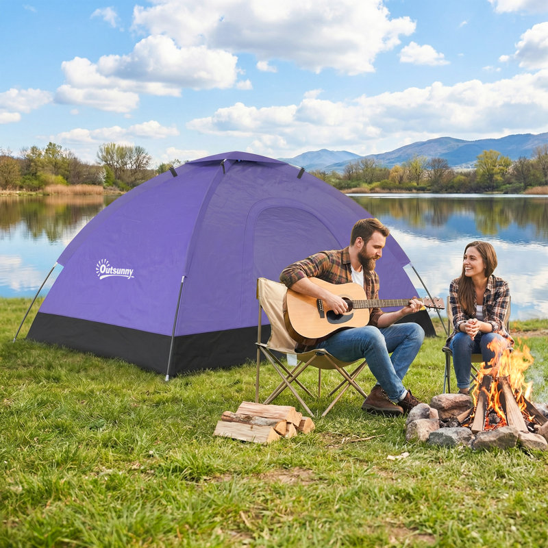 2 Person Tent, Light Purple