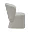 Chaise rembourrée Faouzi avec roulettes-2032754675
