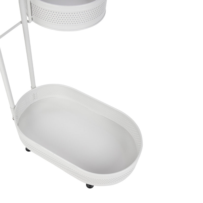 Rucki Freestanding Spice Rack, White