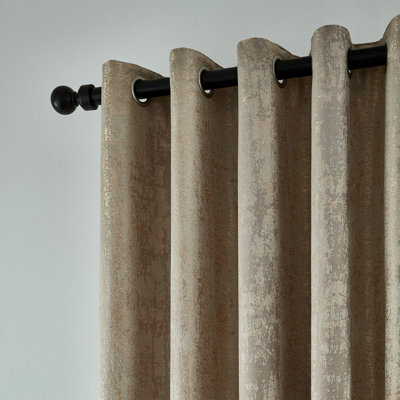 Roma Eyelet Room Darkening Curtains