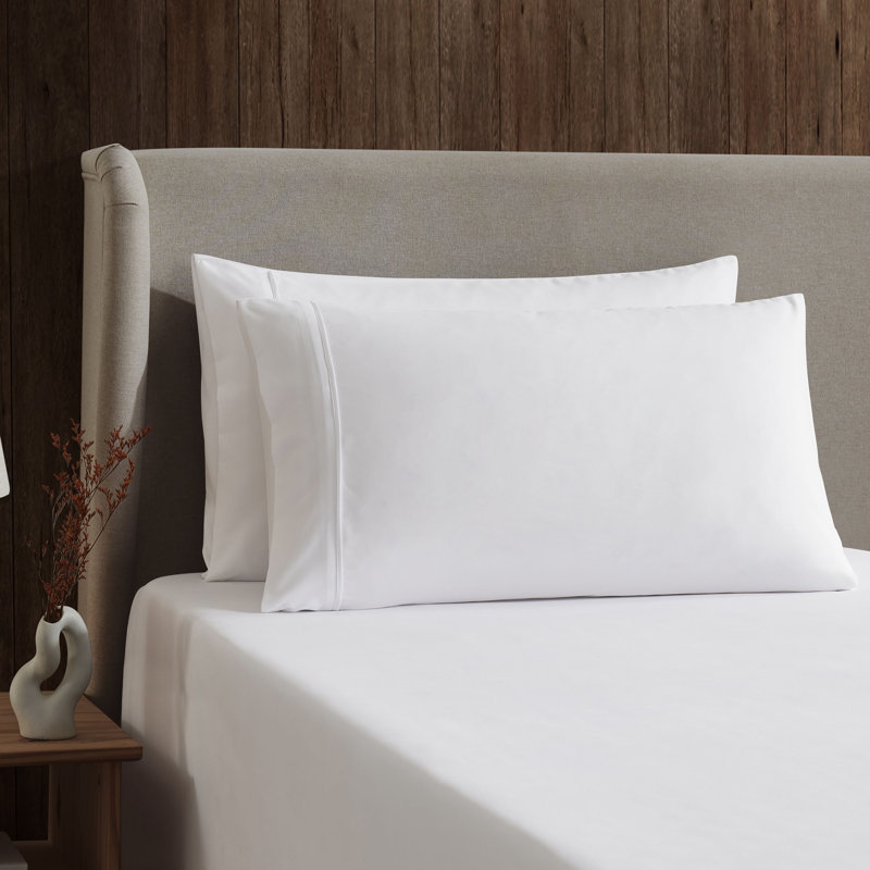 Luxury Collection Classic Silky Thread Sheet Set, Polar White, Full XL Sheet Set with1 Fitted Sheet+2 Pillowcases