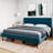 Lidiano Upholstered Metal Platform Bed-1375988681-1375988680