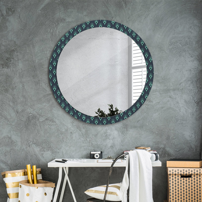 Huldar Glass Flat Wall Mirror