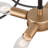 Phifer 4- Light Modern Black Drum Pendant Lighting