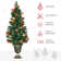 3' Lighted Pine Christmas Tree